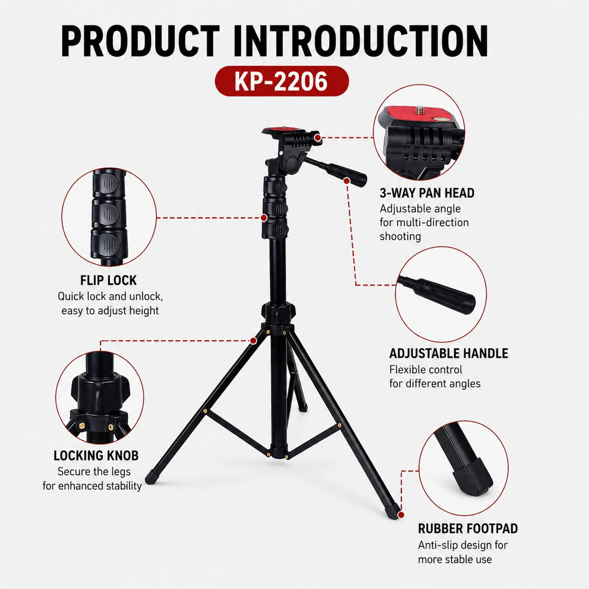 JMARY KP2206  TRIPOD