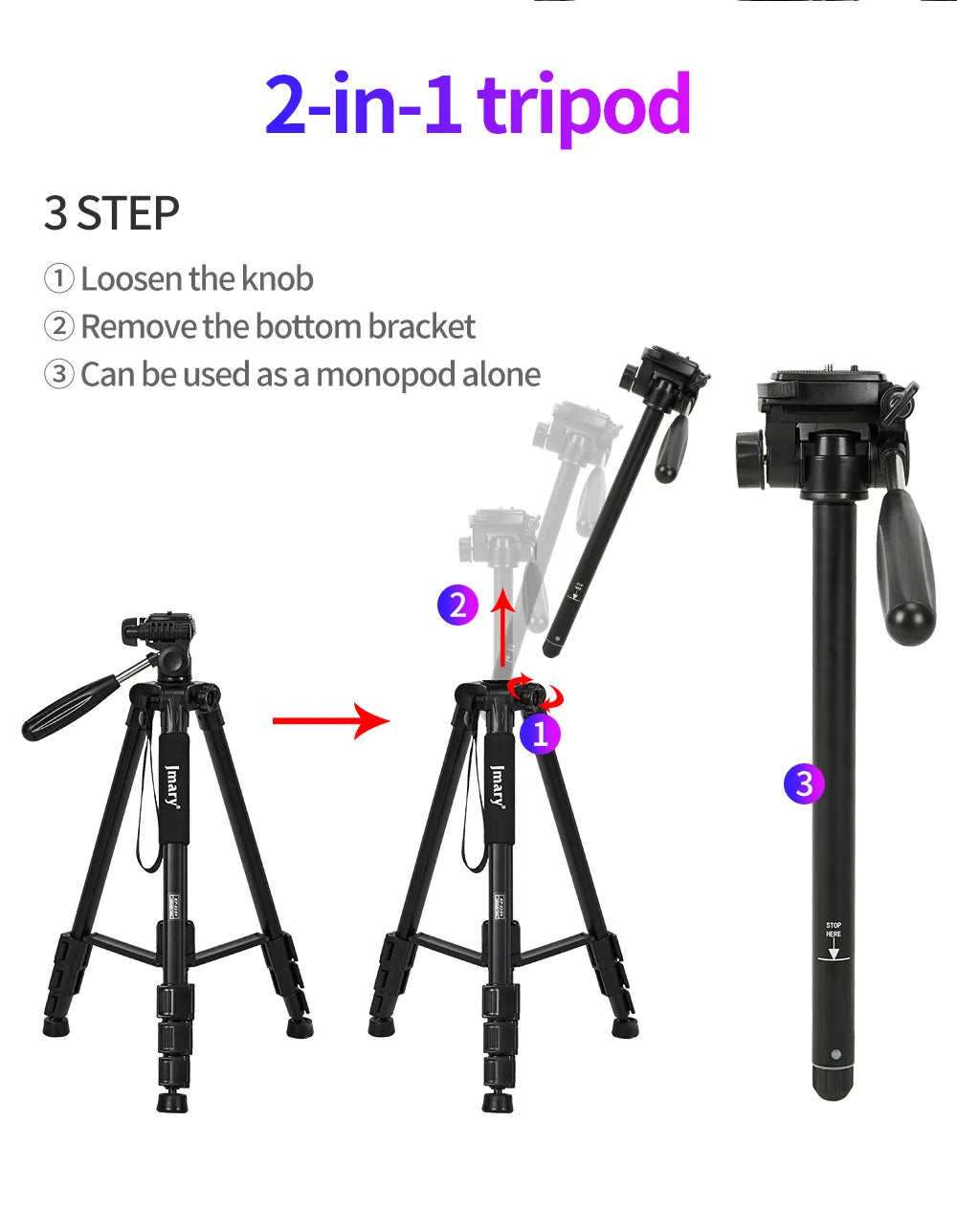 JMARY KP2254 TRIPOD