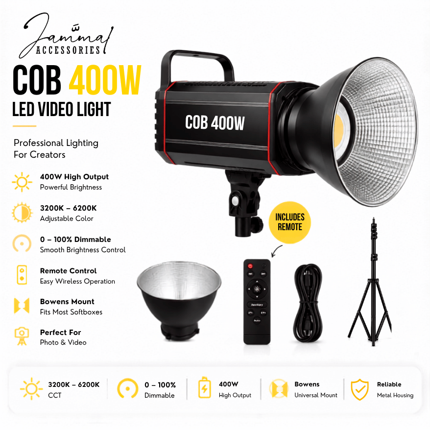 COB 400W LED Video Light