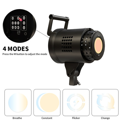 COB 200W LED Video Light