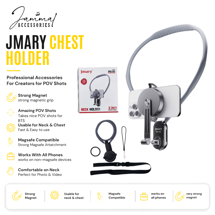 Jmary Magnetic Chest Holder
