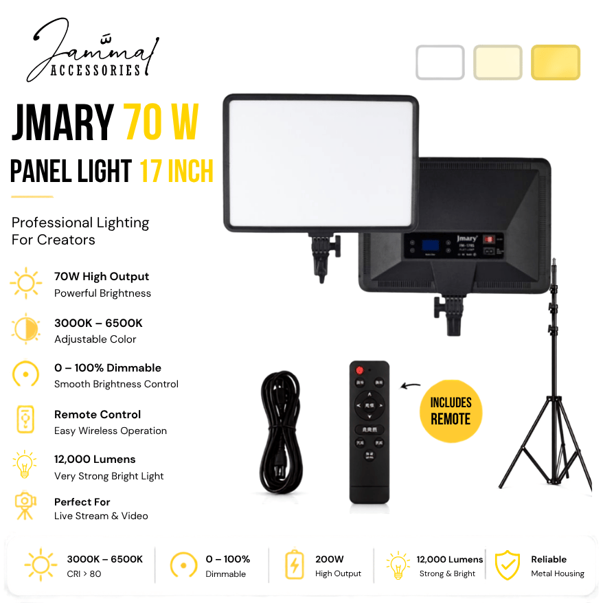 Jmary 70W Panel Light (17”)