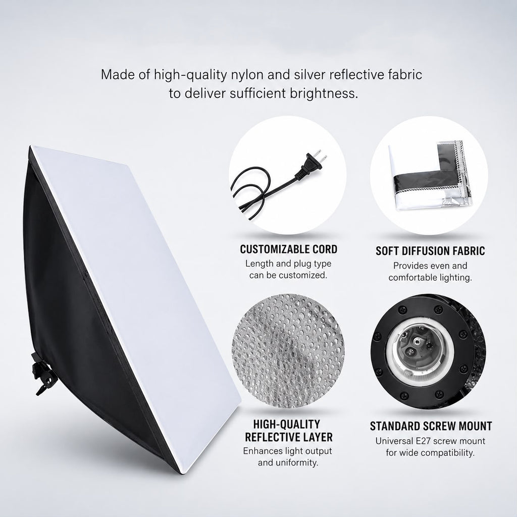 SOFTBOX BULB 150W (50×70CM)