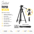 WT3520 PHONE & CAMERA TRIPOD