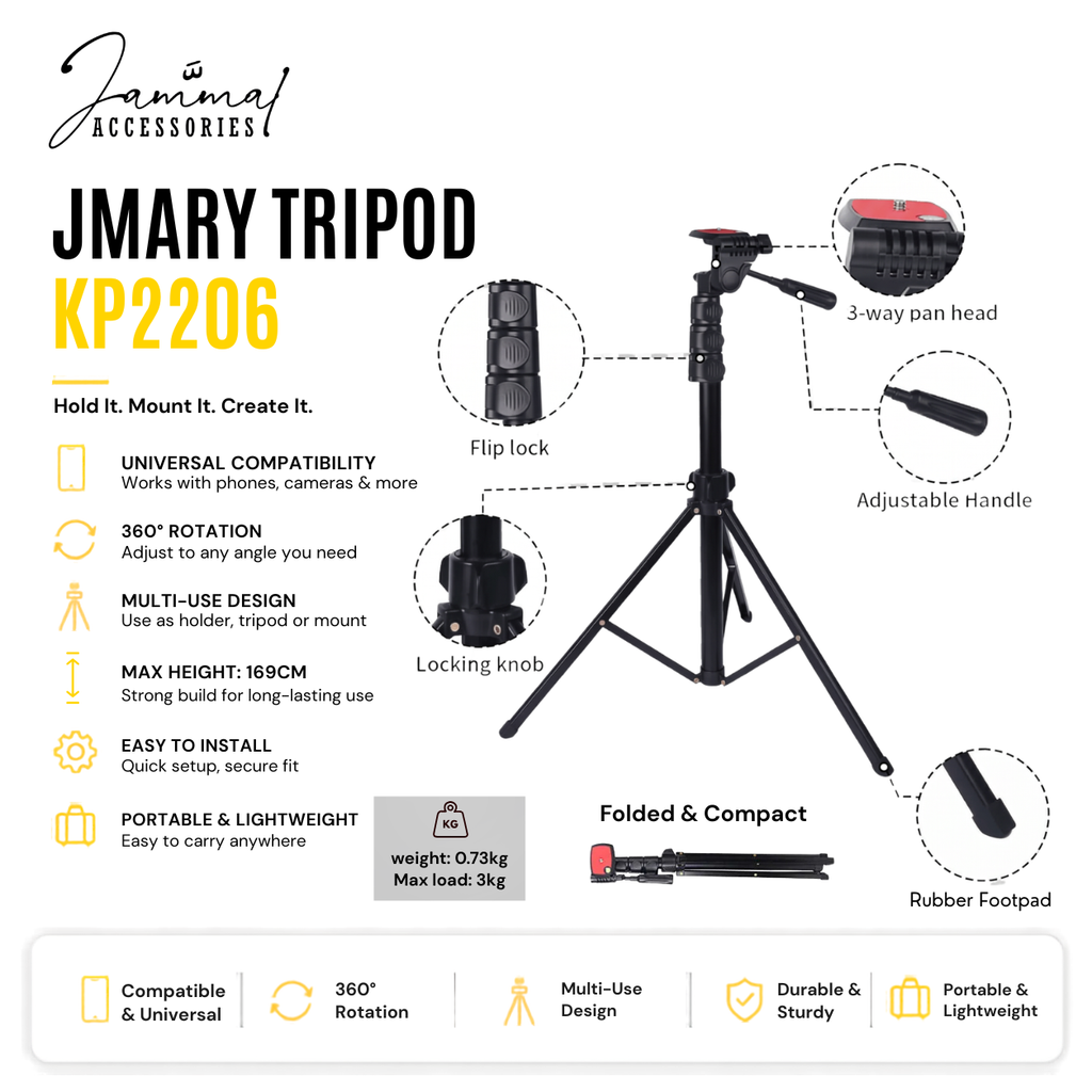 JMARY KP2206  TRIPOD